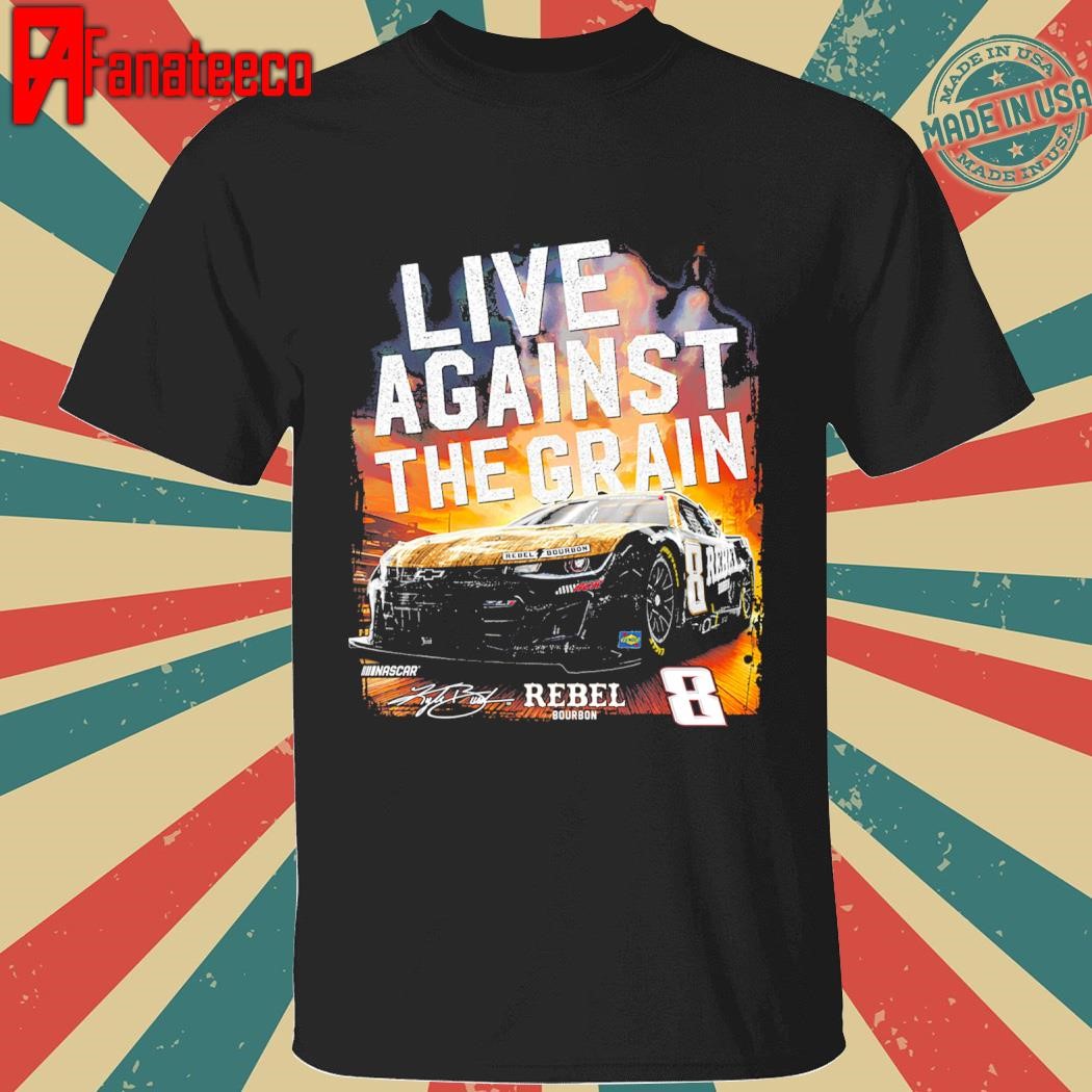 Kyle Busch Richard Childress Racing Team Collection #8 Rebel Live Against The Grain T-Shirt