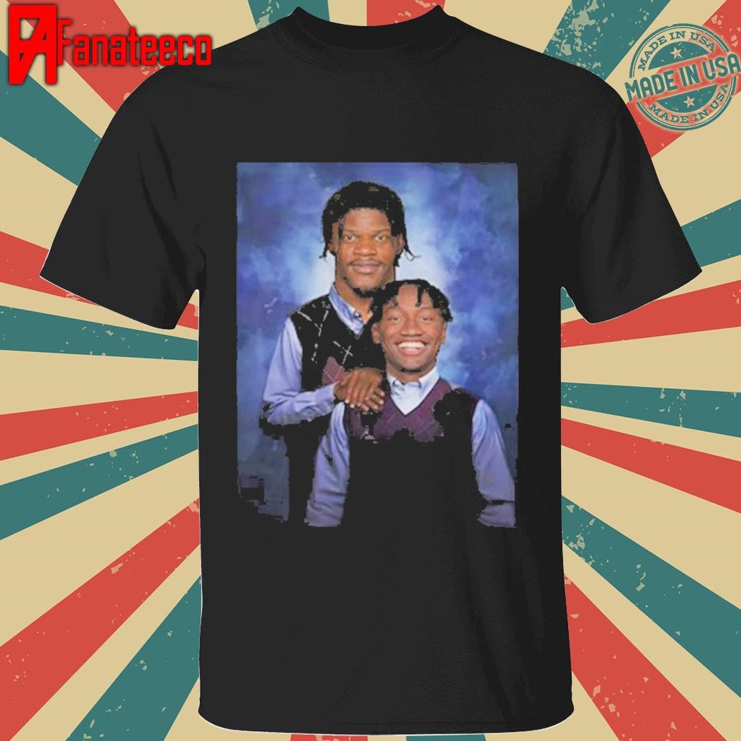 Lamar Jackson Zay Flowers Step Brothers Shirt