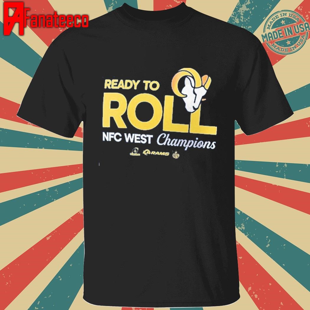 Los Angeles Rams 2024 NFC West Division Champions Locker Room Trophy shirt