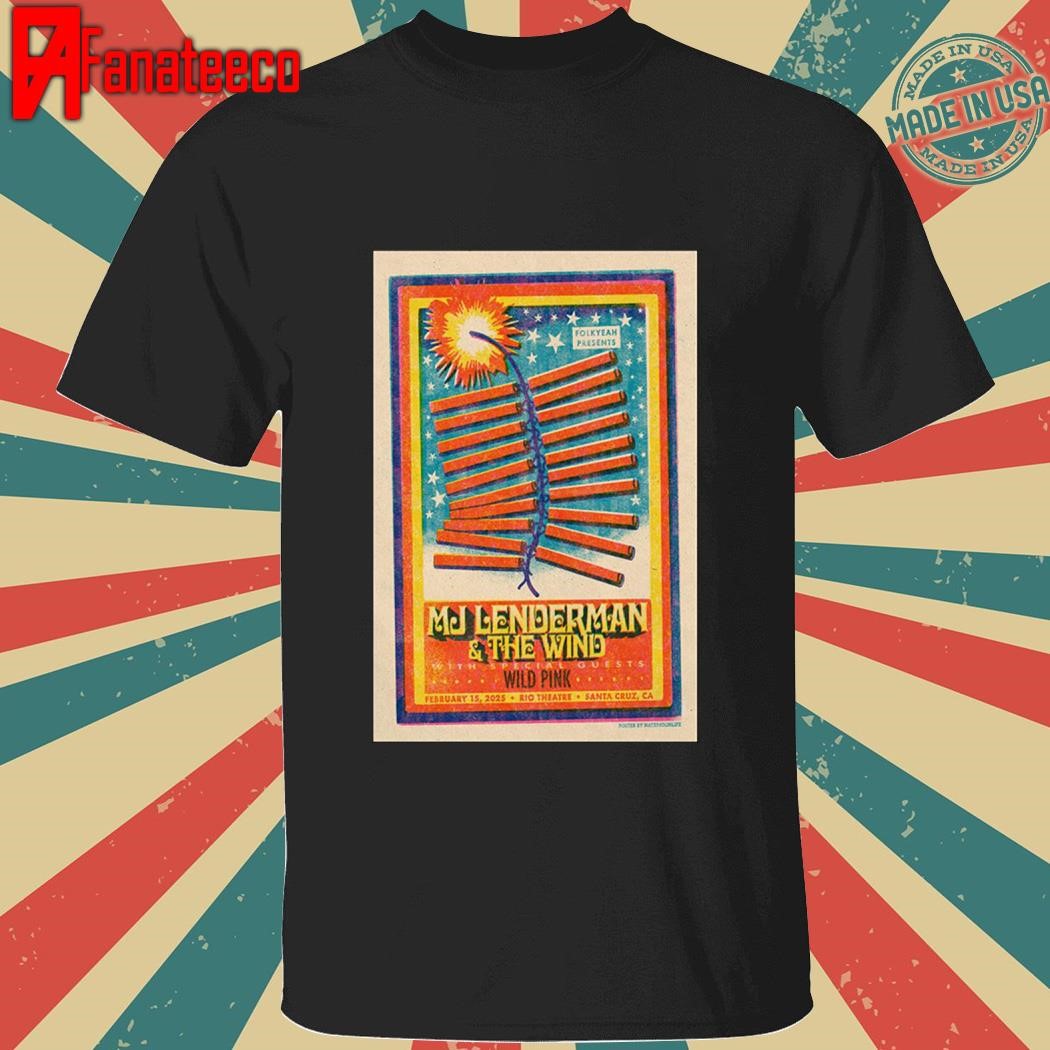 MJ Lenderman And The Wind Rio Theatre On February 15 2024 In Santa Cruz CA shirt