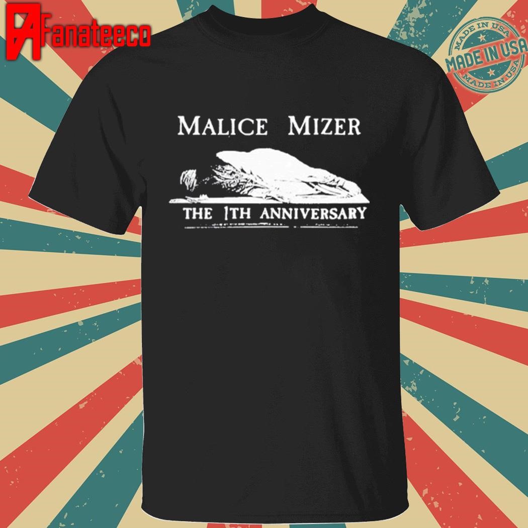 Malice Mizer The 1Th Anniversary Shirt