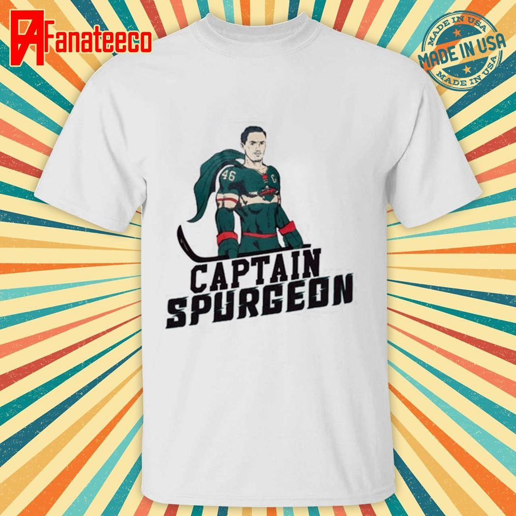 Marco Rossi Wearing Captain Spurgeon Shirt