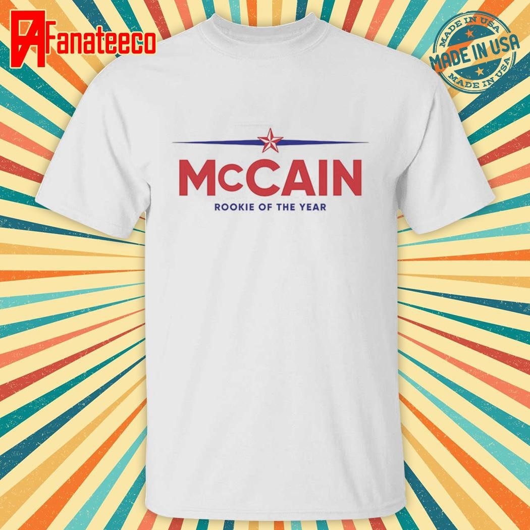 McCain ROY Rookie Of the Year shirt