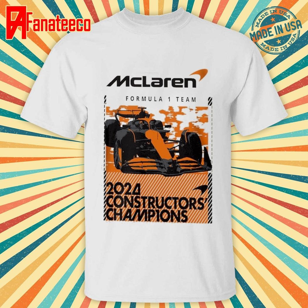 McLaren F1 Team 2024 Constructors' Cup Champion Last Lap T-Shirt