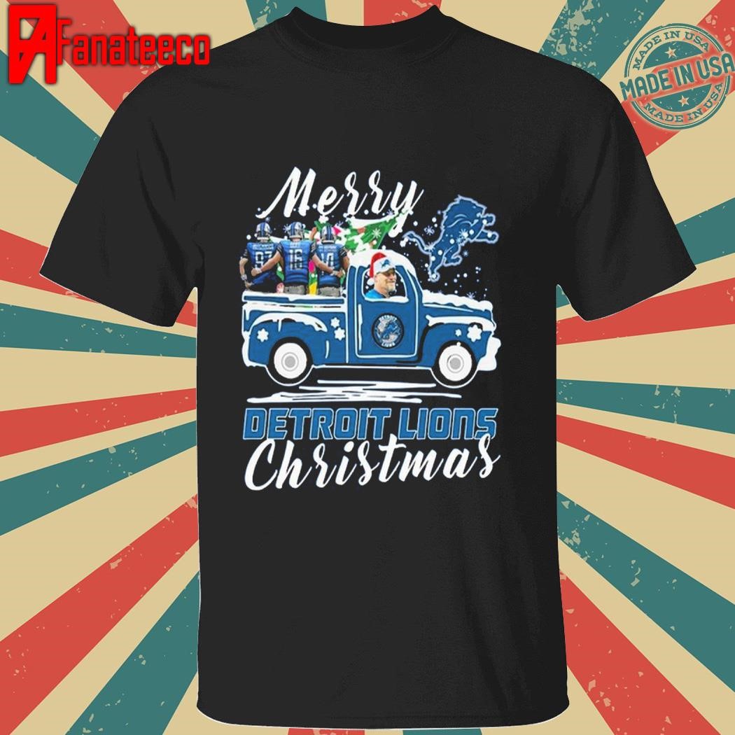 Merry Christmas Detroit Lions Coach Dan Campbell Special shirt