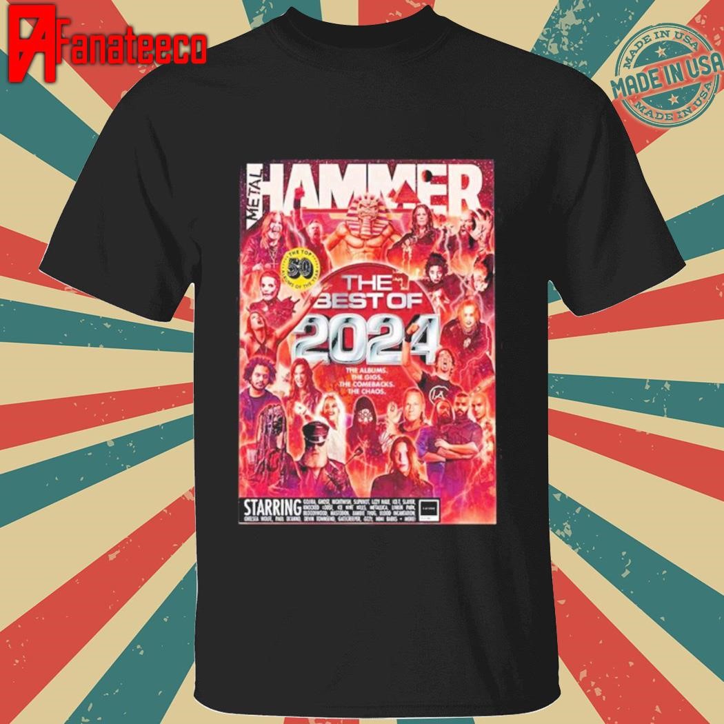 Metal Hammer Magazine The Best Of 2024 The Albums The Gigs The Comebacks The Chaos shirt