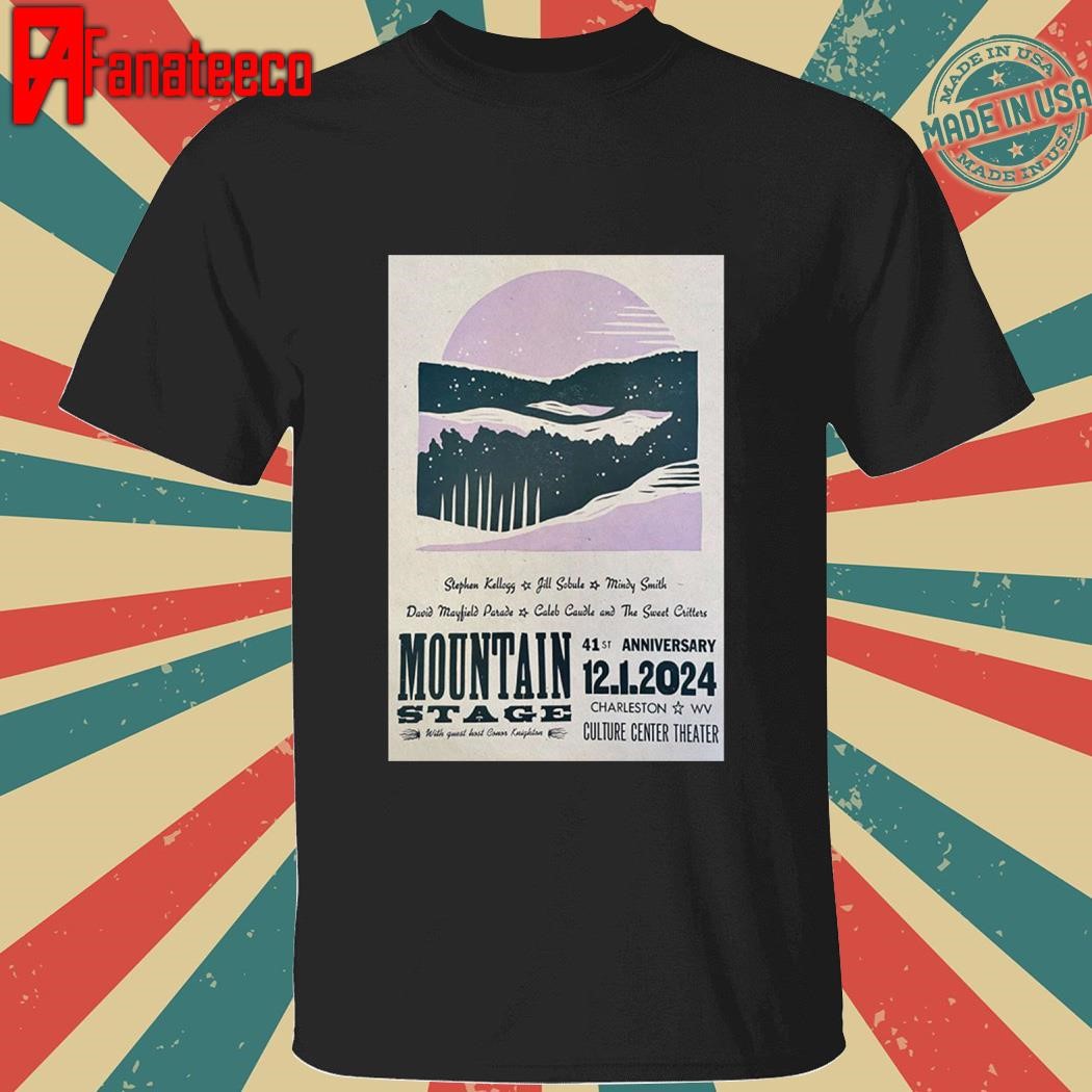 Mountain Stage In Charleston WV Dec 1 2024 shirt