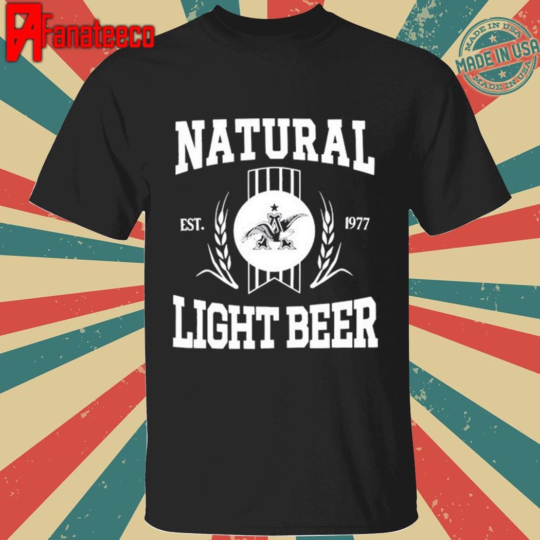 Natural Light Beer Est 1977 Shirt