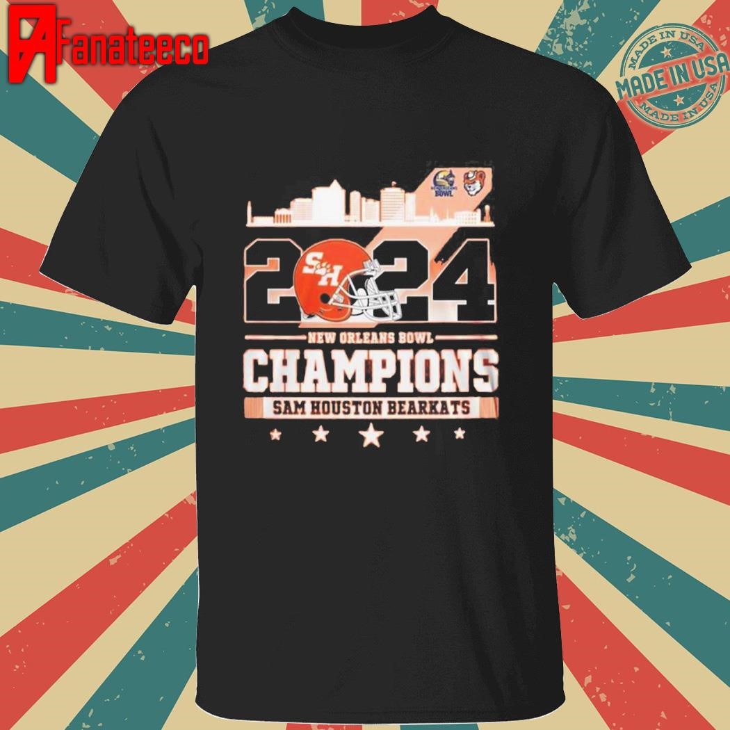 New Orleans Bowl Champions 2024 Sam Houston Bearkats NCAA Division shirt