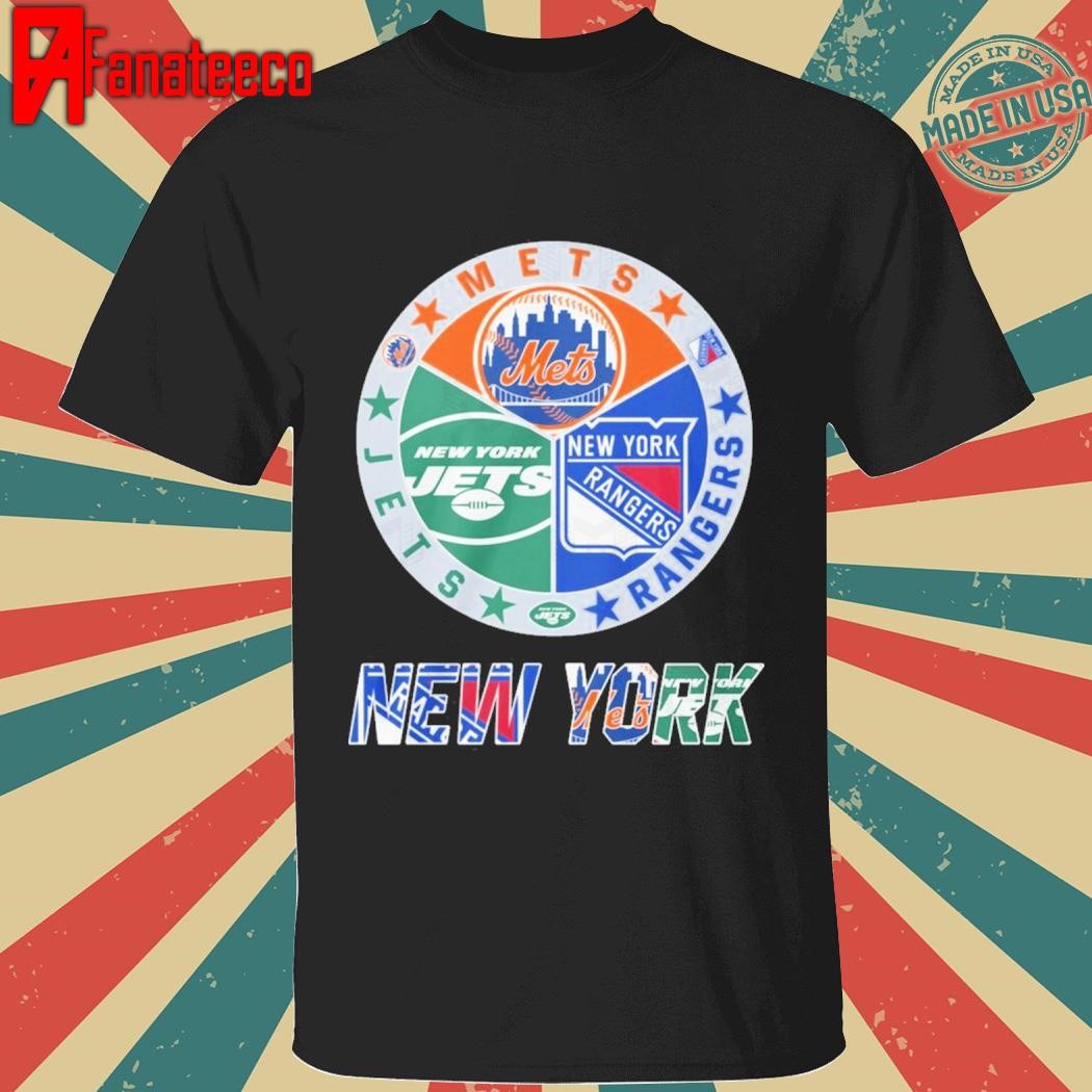 New York Mets x New York Rangers x New York Jets 2025 shirt