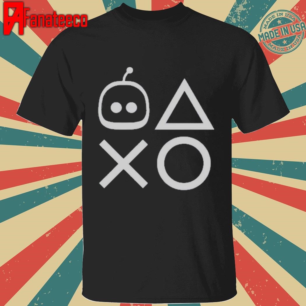 Nice Wario2024 Astro Bot Astro Playstation Shapes Shirt