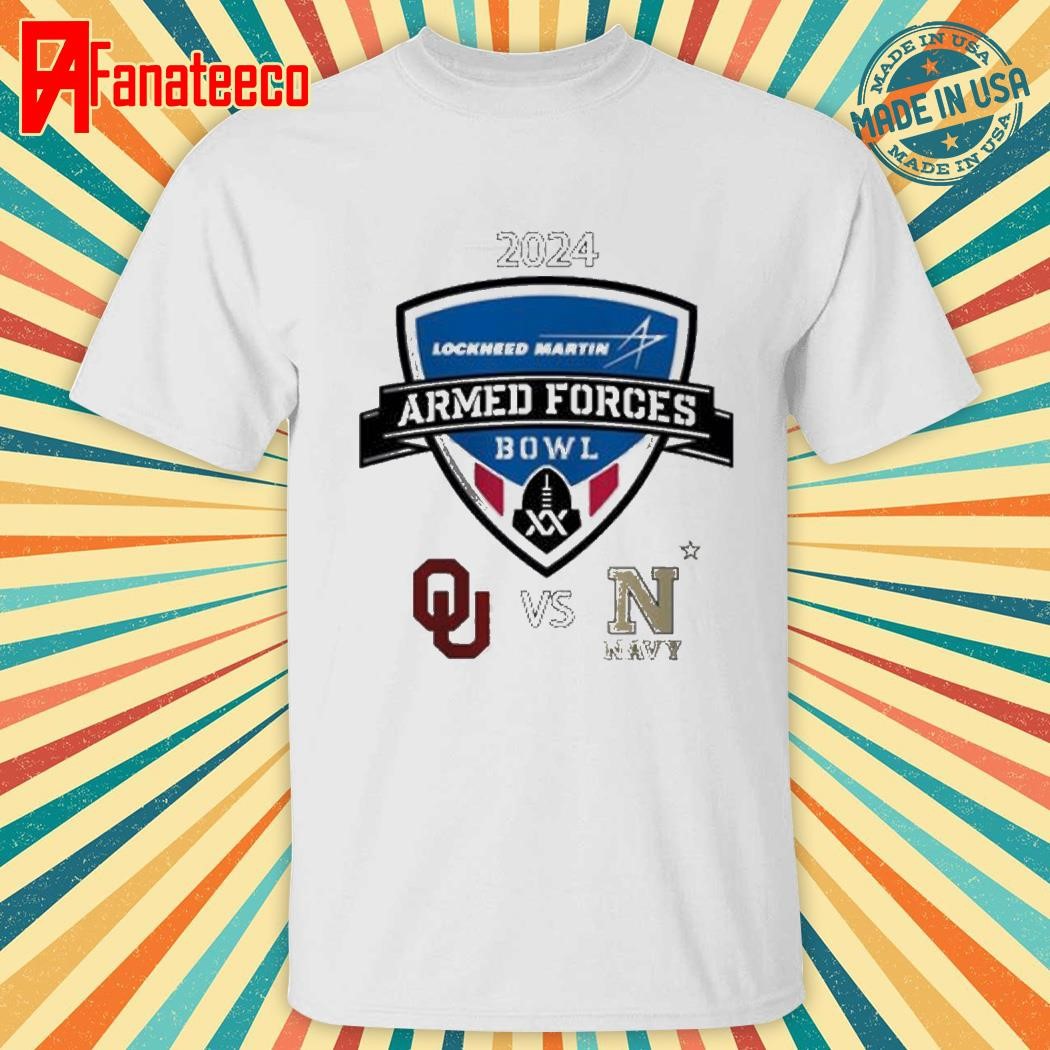 Oklahoma Sooners Vs Navy Midshipmen Armed Forces Bowl On December 27th NCAA Division shirt