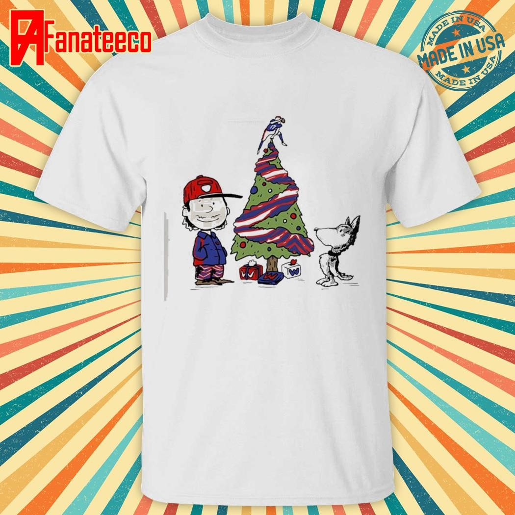 Peanuts x Charlie Josh Allen Christmas tree sweatshirt