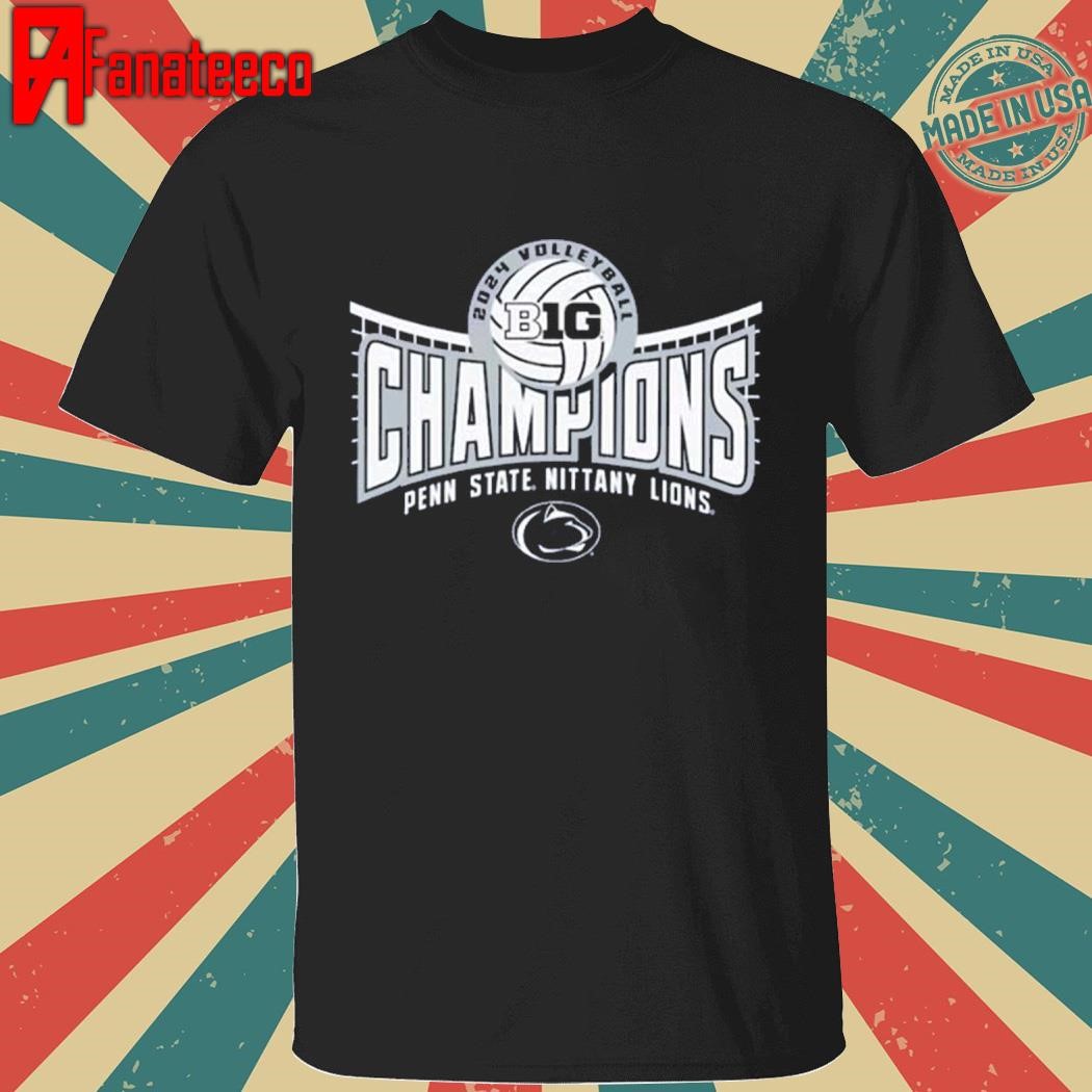 Penn State Nittany Lions 2024 Big Ten Women’s Volleyball Regular Season Champions NCAA shirt