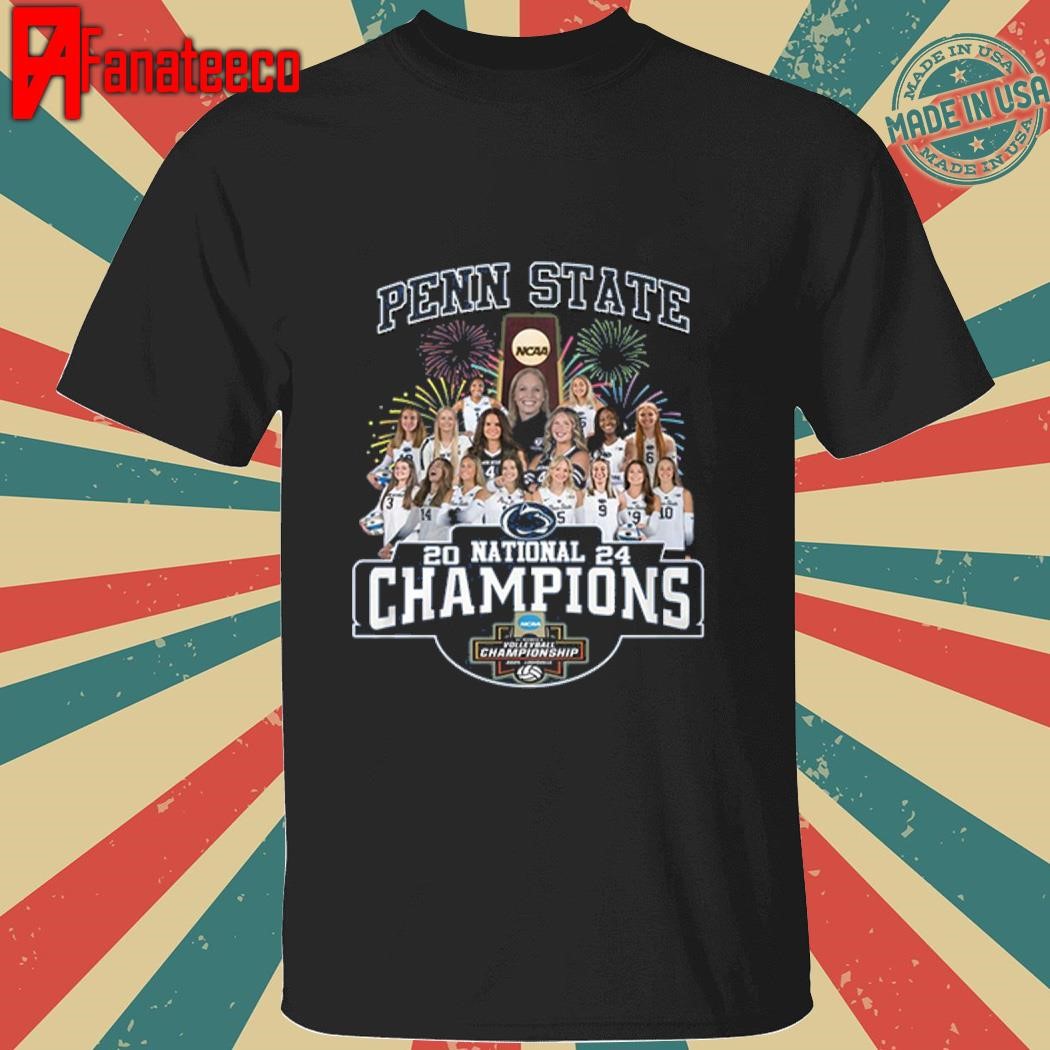 Penn State Women’s Volleyball National Champions 2024 T Shirt