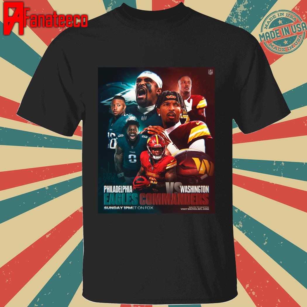 Philadelphia Eagles Vs Washington Commanders NFC East shirt