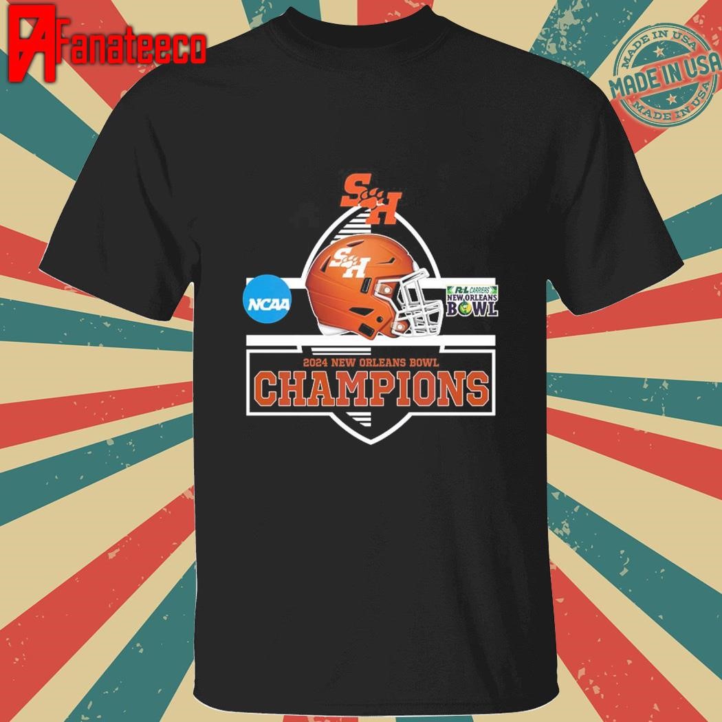 Sam Houston Bearkats Football Defeated Georgia Southern Eagles Football Matchup To Win The 2024 New Orleans Bowl Champions NCAA Division shirt