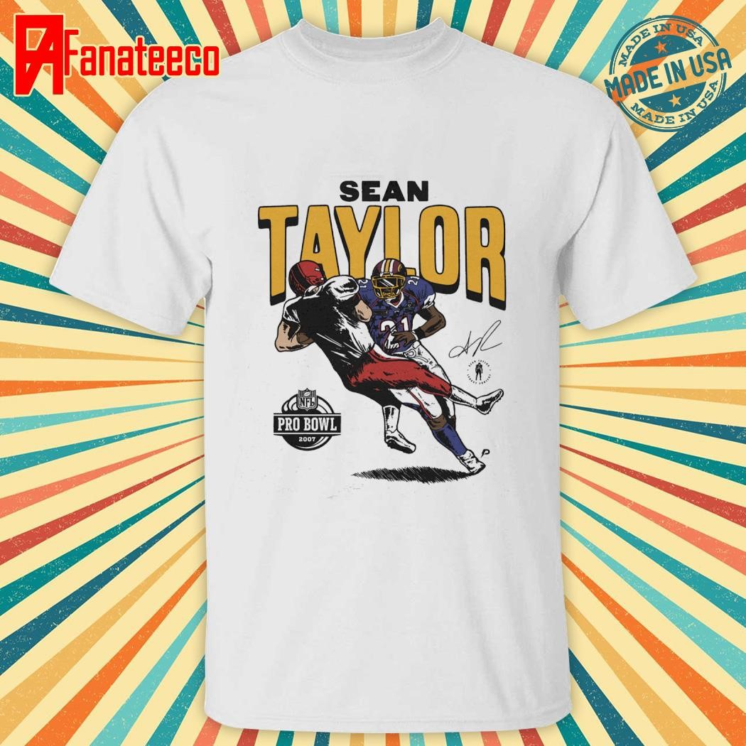 Sean Taylor Washington Commanders 2007 Pro Bowl Caricature shirt