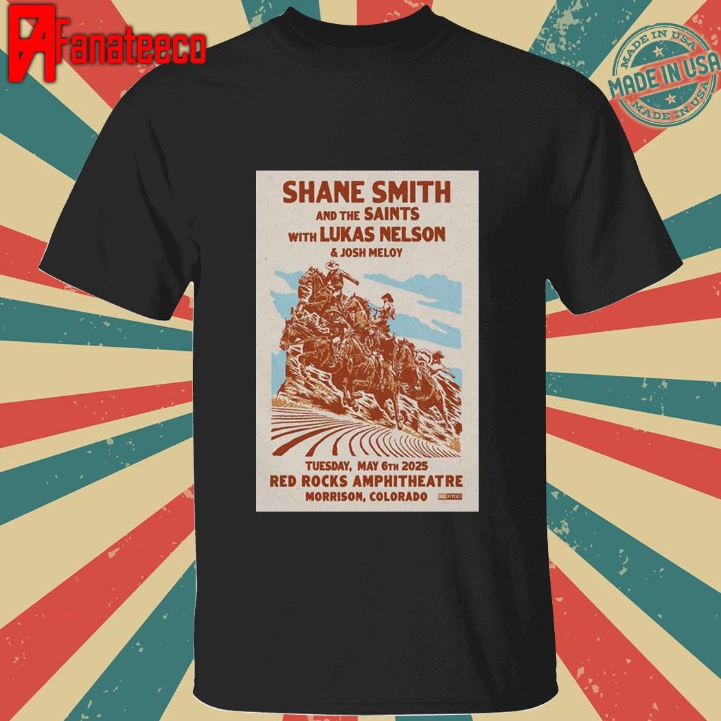 Shane Smith And Saints At Red Rocks Amphitheatre On May 6 2025 shirt