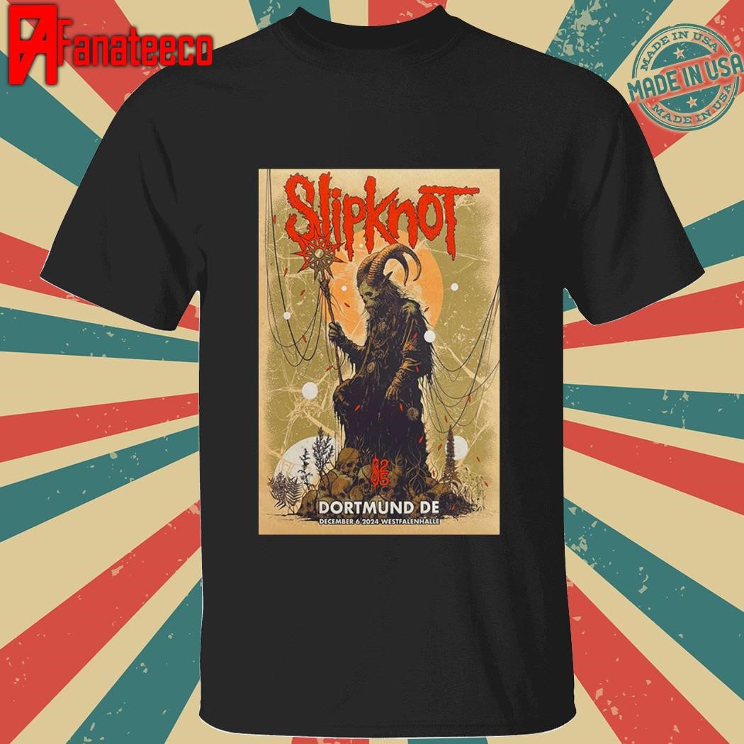 Slipknot December 6 2024 Westfalenhalle In Dortmund Germany shirt