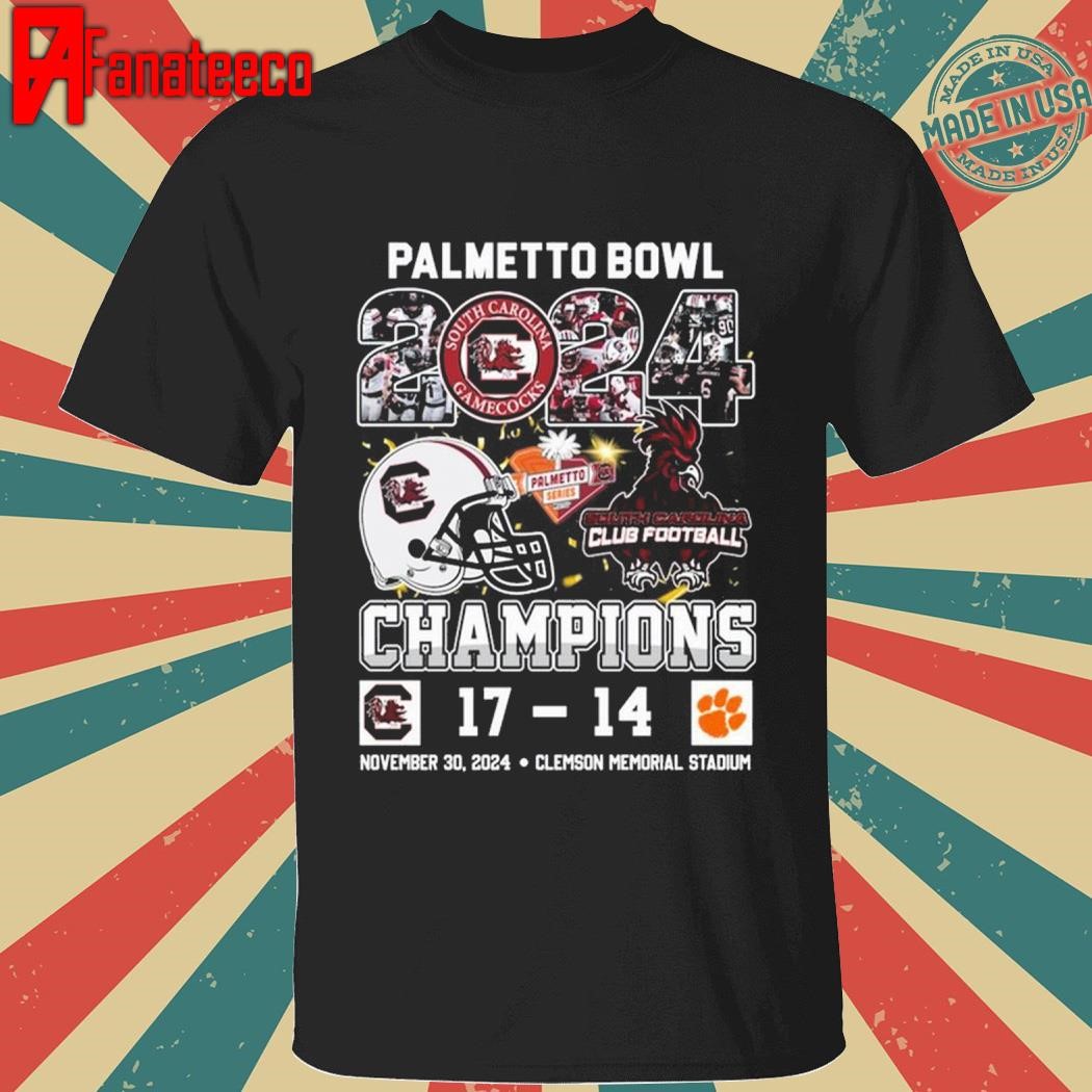 South Carolina Gamecocks Palmetto Bowl 2024 Champions Beat Clemson T-Shirt