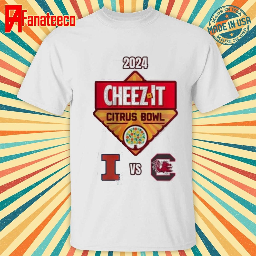 South Carolina Gamecocks Vs Illinois Fighting-Illini 2024 Citrus Bowl Matchup shirt