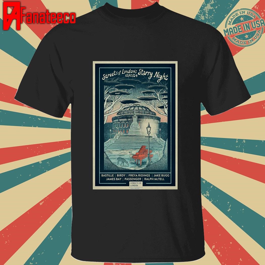 Streets Of London's Starry Night December 13 2024 Royal Albert Hall In London UK shirt