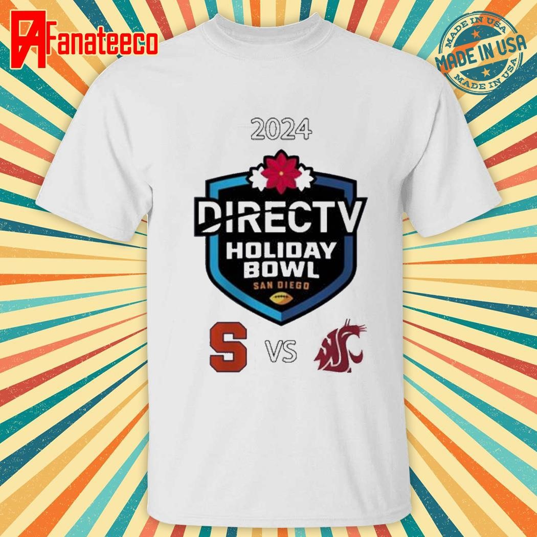 Syracuse Orange Vs Washington State Cougars Holiday Bowl 27th December NCAA shirt