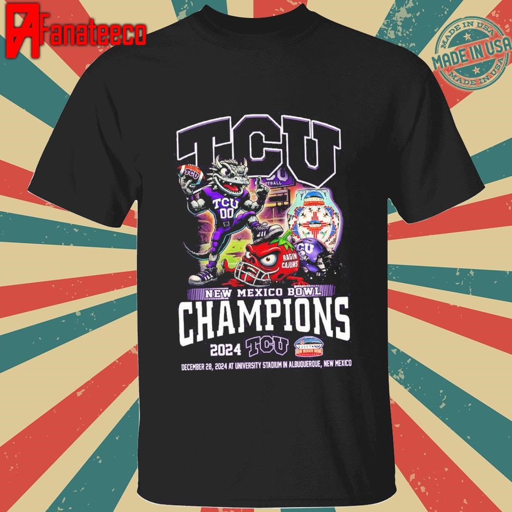 TCU Horned Frogs Let’s Celebrate 2024 New Mexico Bowl Champions shirt