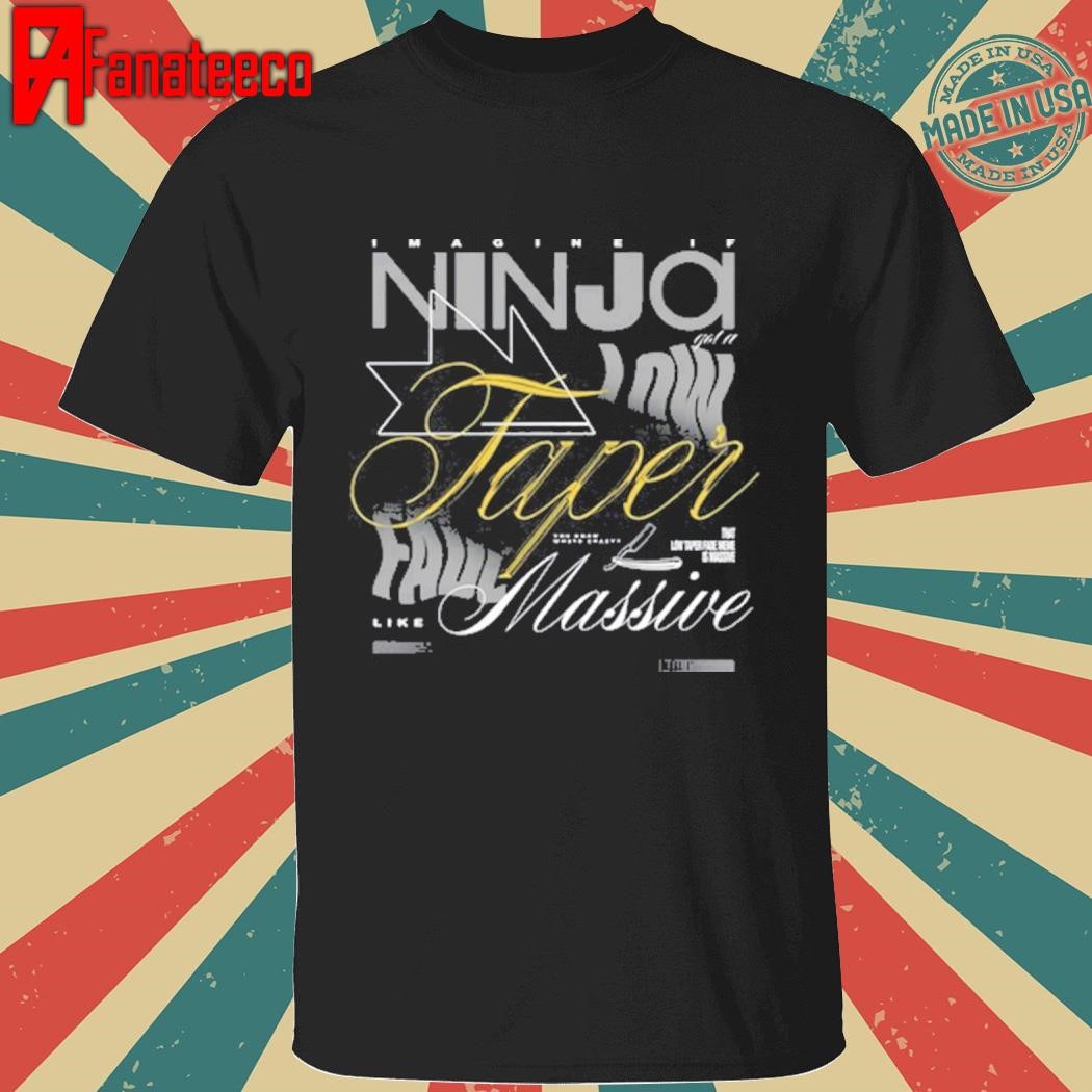 Team Ninja Low Taper Fade Black Shirt