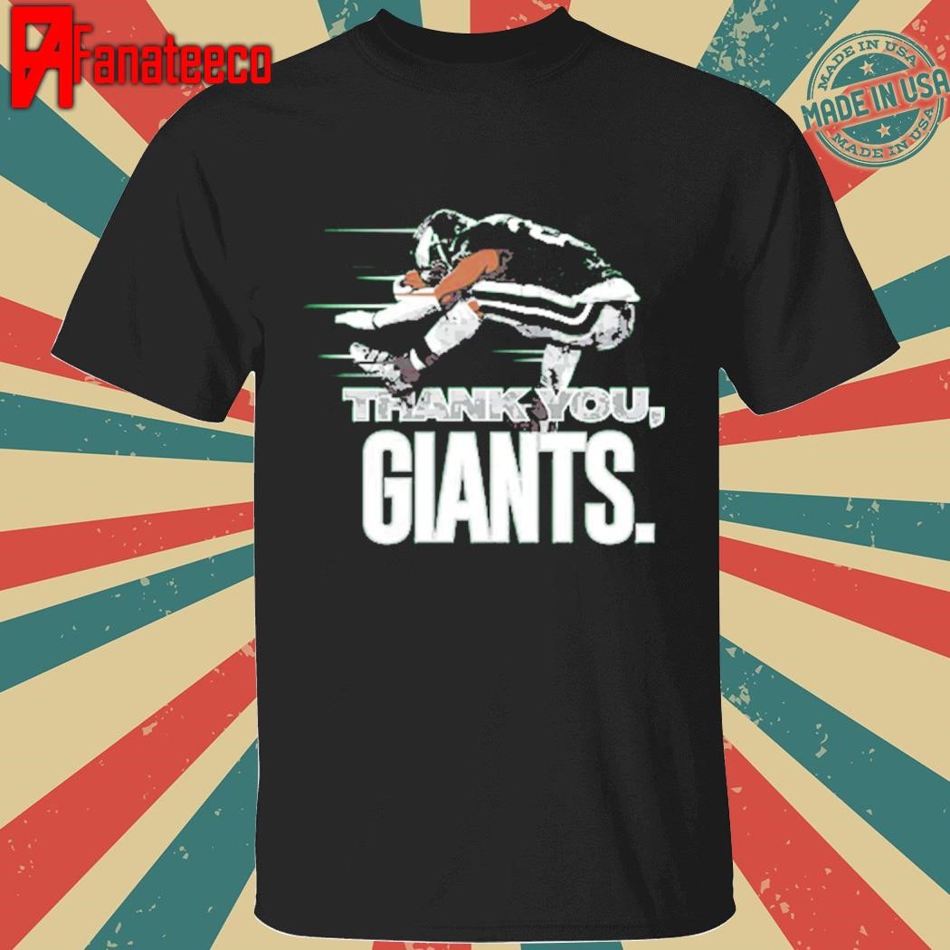 Thank you Giants Philadelphia football shirt