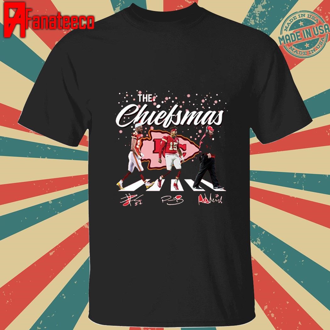 The Chiefsmas Jingle Bells Kelce Yells Patrick Made A Play Kansas Shirt