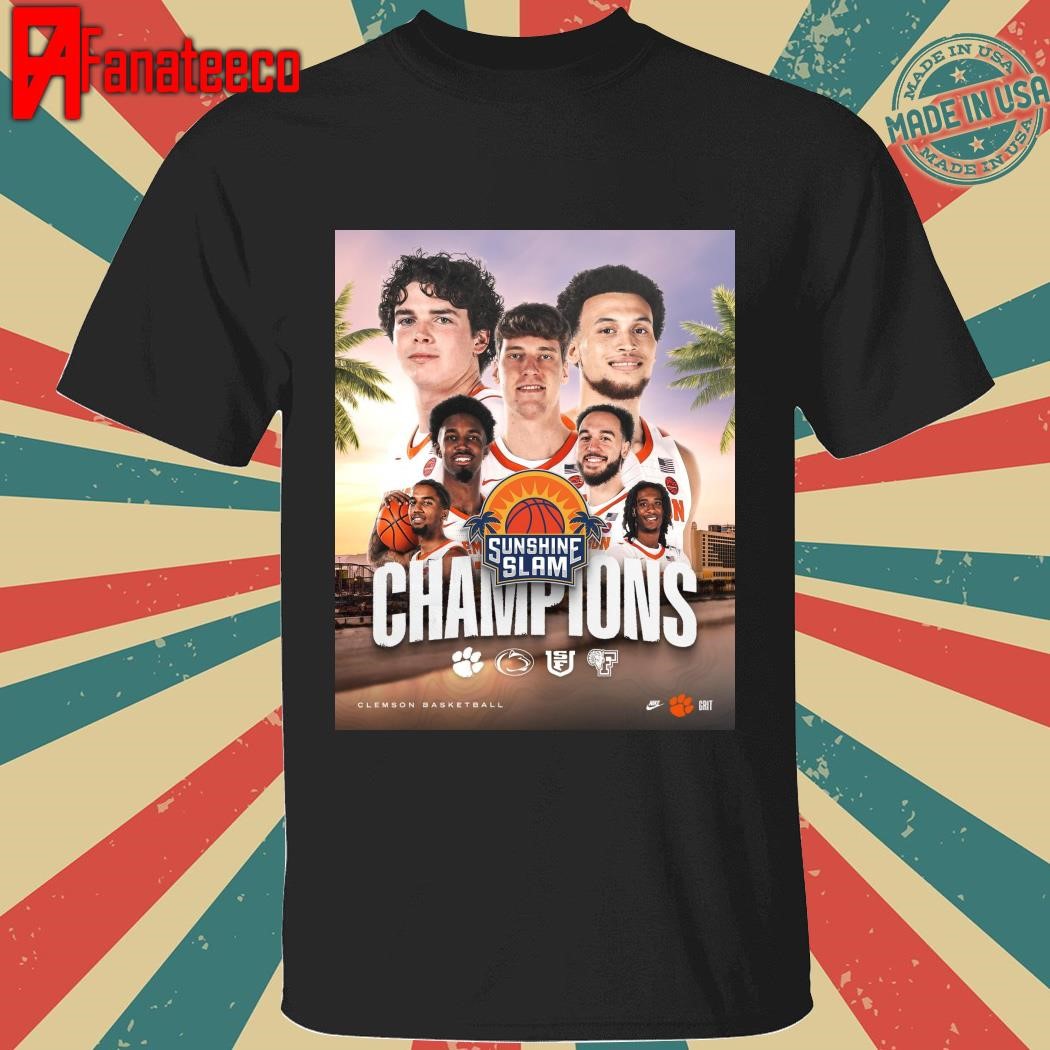 The Clemson Tigers are your 2024 Sunshine Slam champions shirt