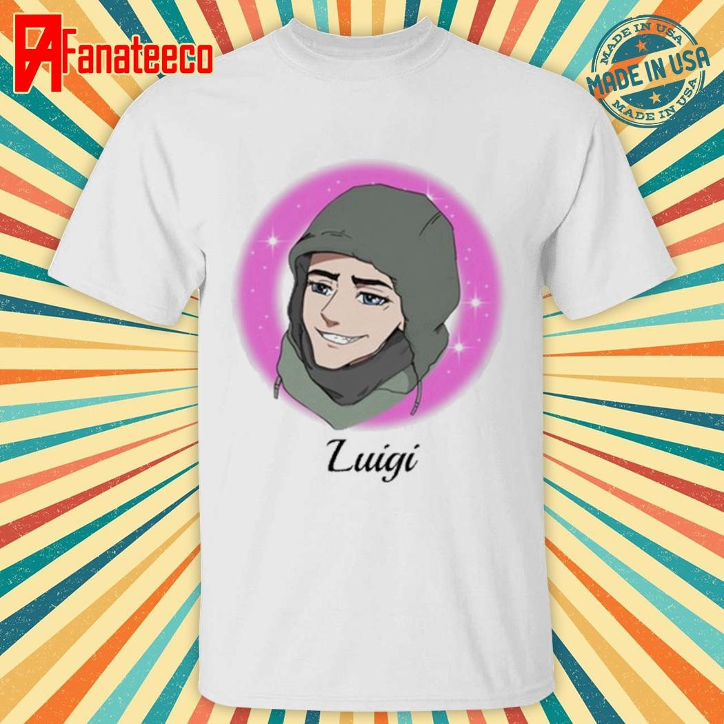 The Good Shirts Luigi Shooter Anime Shirt