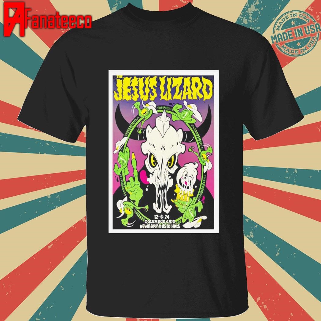 The Jesus Lizard On Dec 6 2024 In Columbus OH Tour shirt