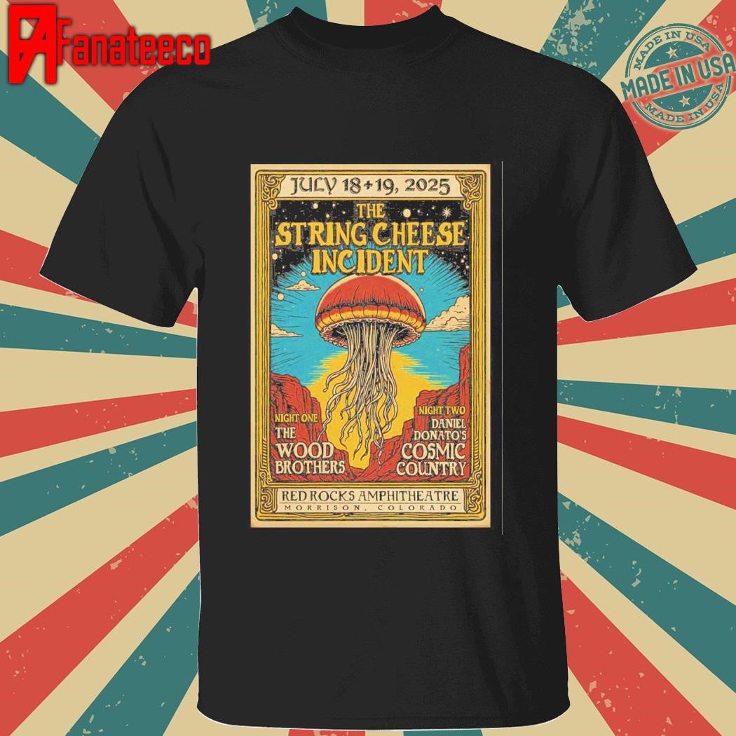 The String Cheese Incedent Morrison CO Jul 18-19 2025 shirt