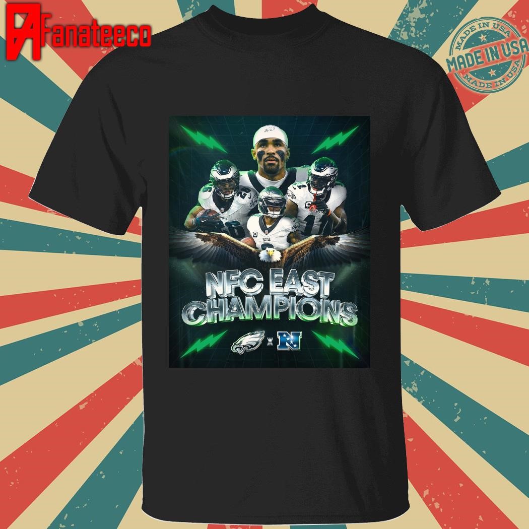 The eagles are nfc east champions 2024 shirt