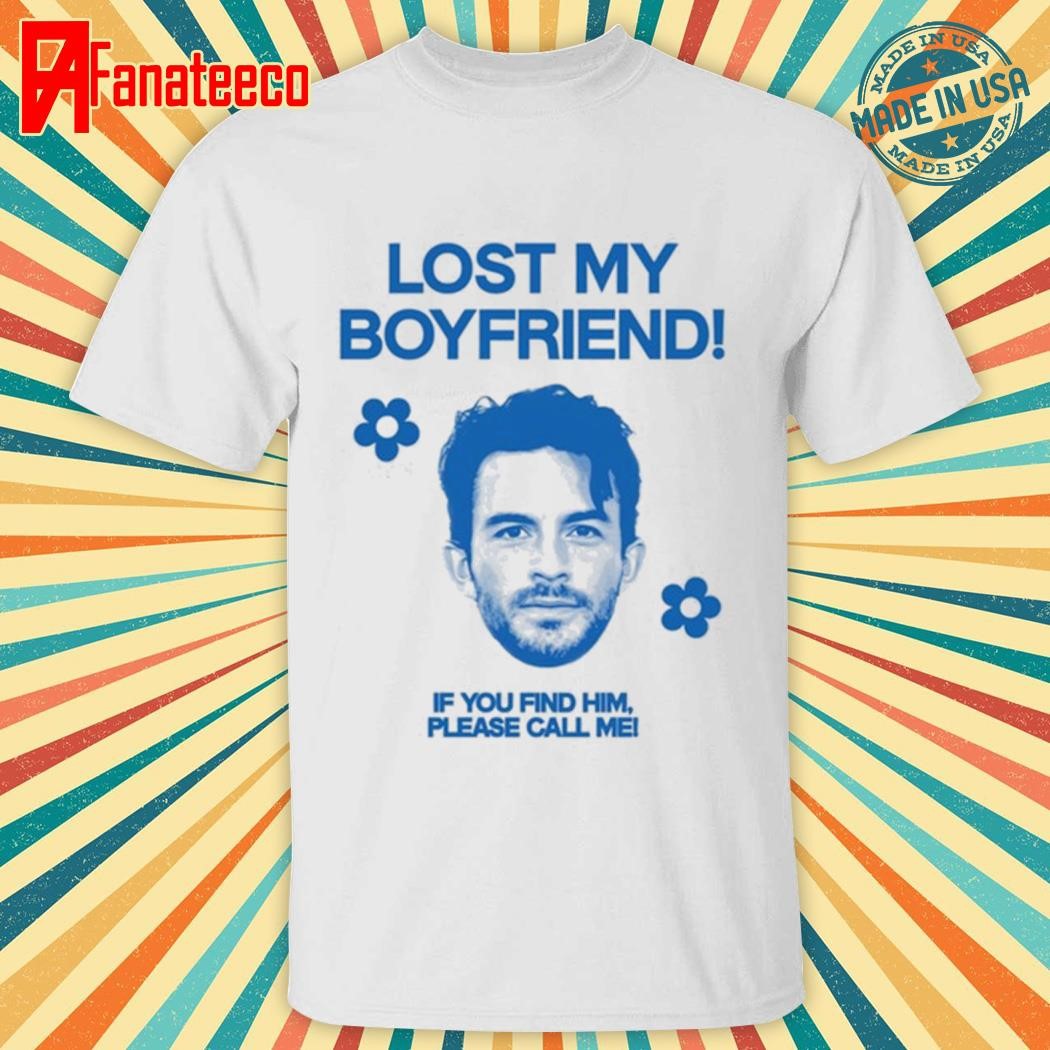 Top Embercases Jonathan Bailey Lost My Boyfriend If You Find Him Please Call Me shirt