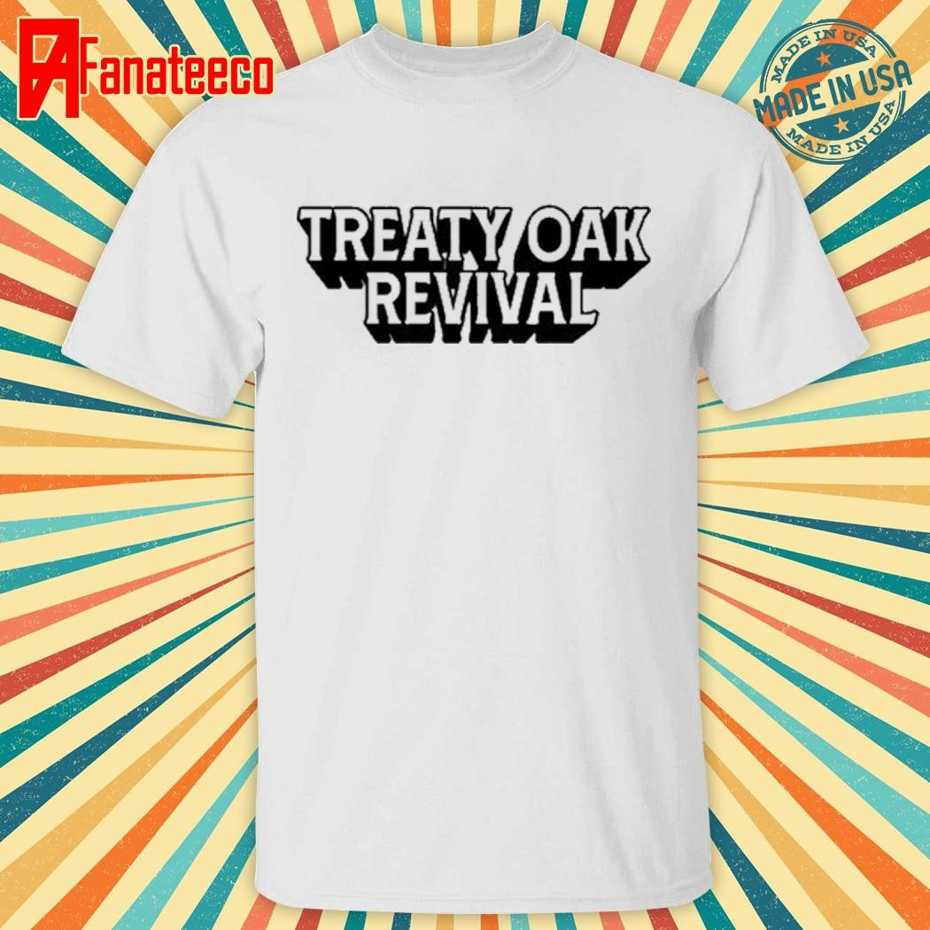 Treaty Oak Revival Logo Cream Tee Shirt