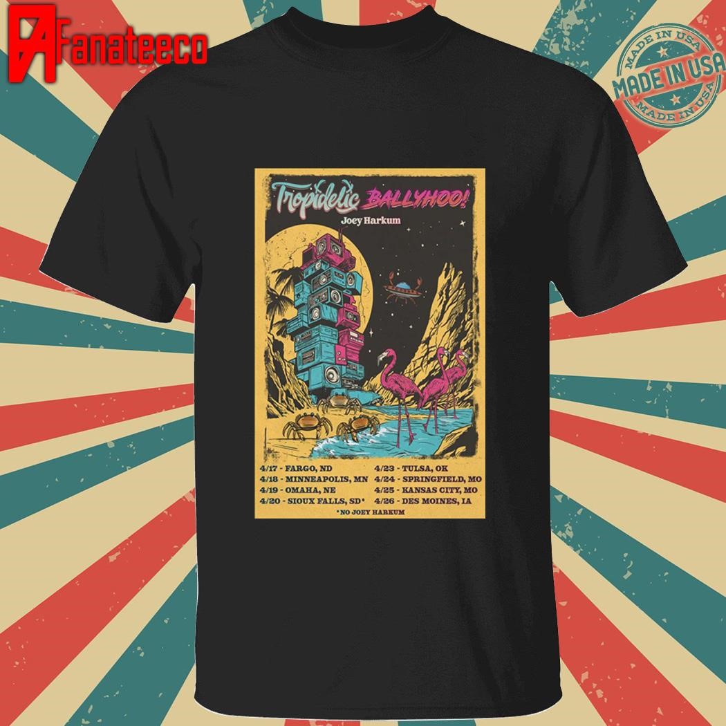 Tropidelic With Joey Harkum Tour April 2025 shirt