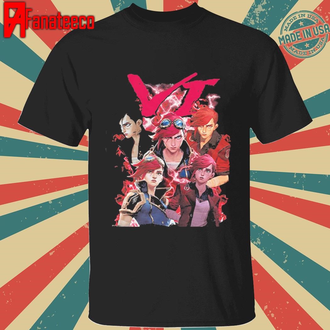 Vi Arcane Vintage League Of Legends Shirt