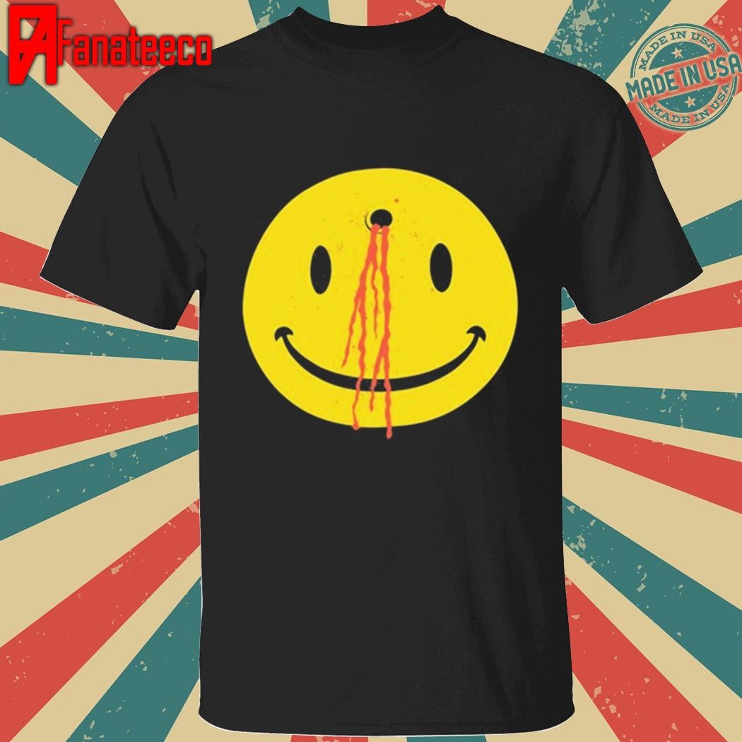 Wild Oats Shot Smiley Face Shirt