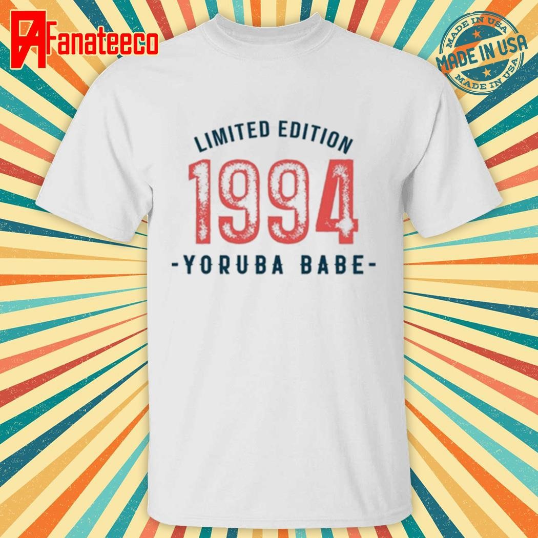 Yorubachic Limited Edition 1994 Yoruba Babe shirt