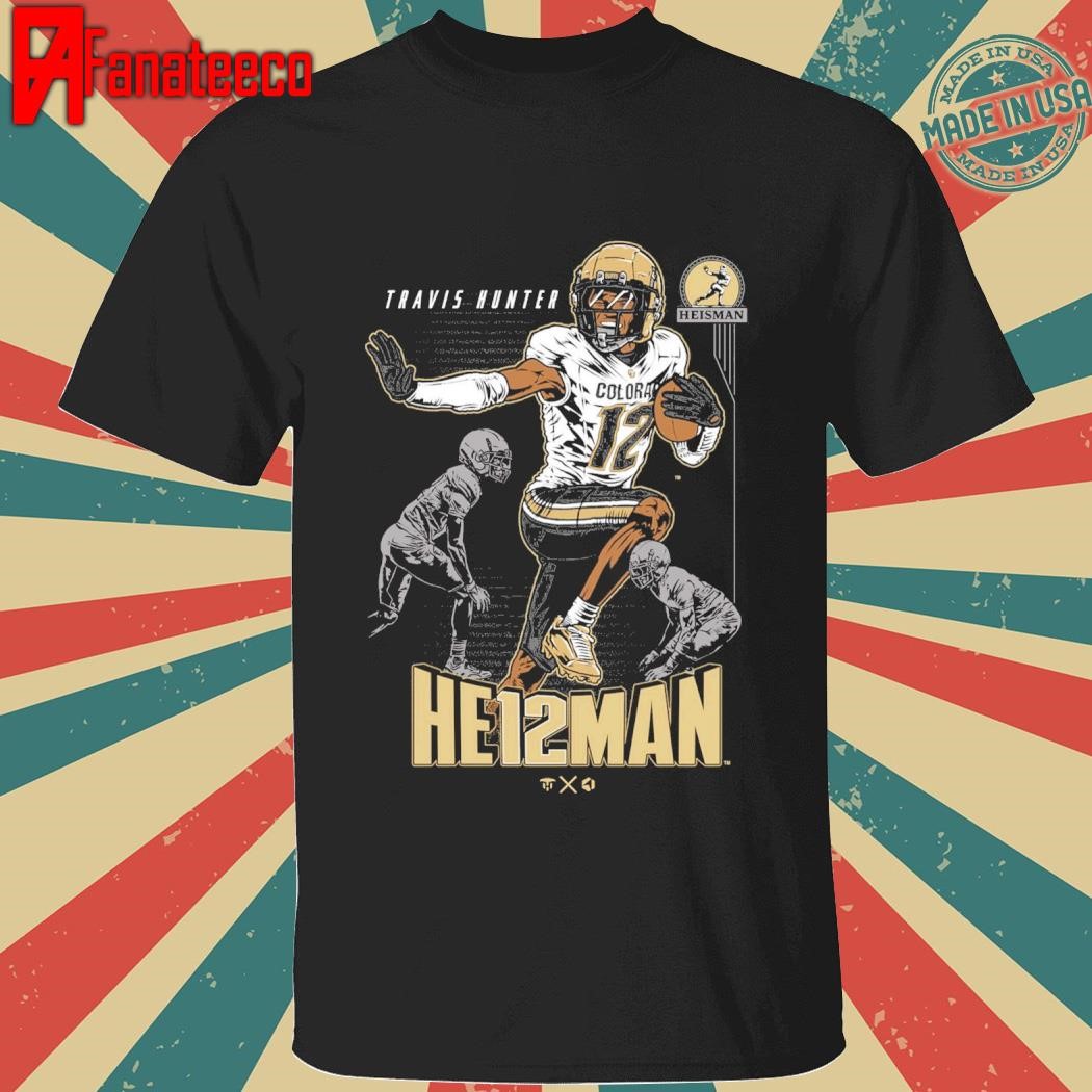 official Travis Hunter Heisman Winner Shirt