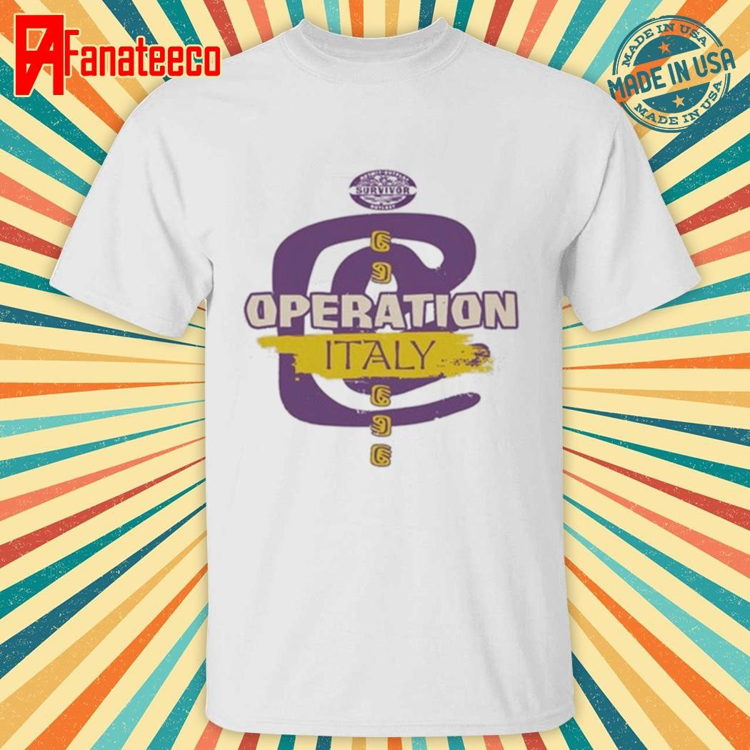 survivor operation italy funny shirt