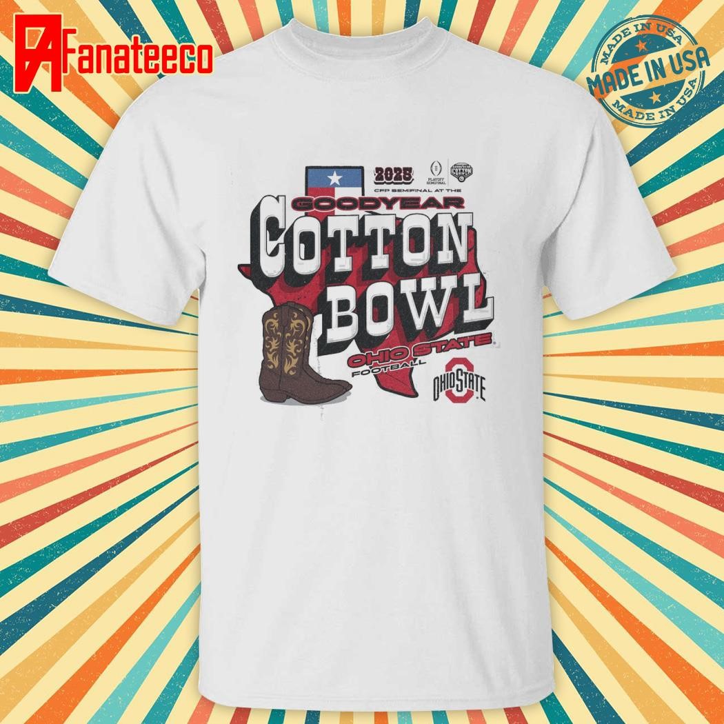 College Football Playoff 2025 Ohio State Goodyear Cotton Bowl shirt