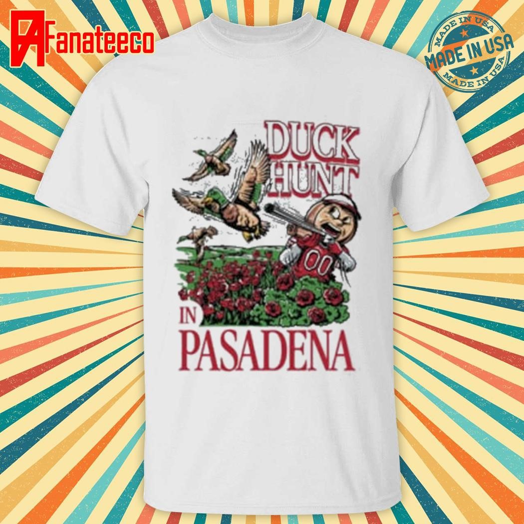 OH Duck Hunt in pasadena Pocket shirt