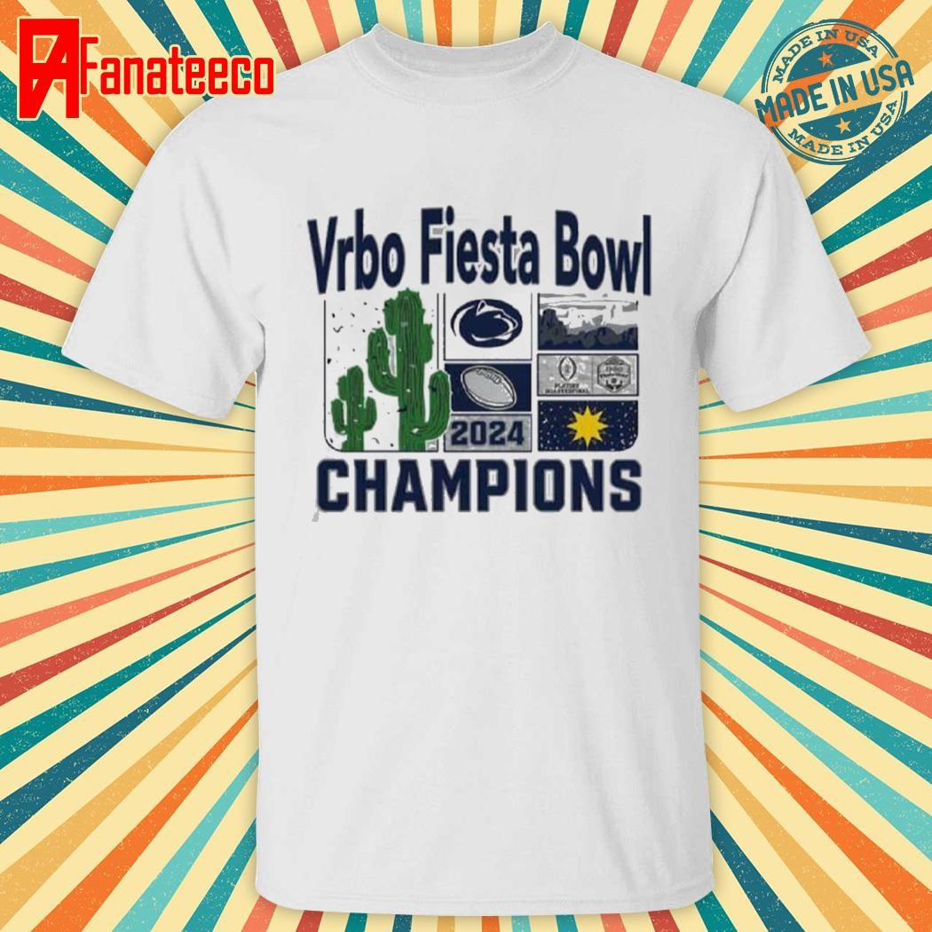 Penn State Nittany Lions 2024 Vrbo Fiesta Bowl Champions Victory Ahead shirt