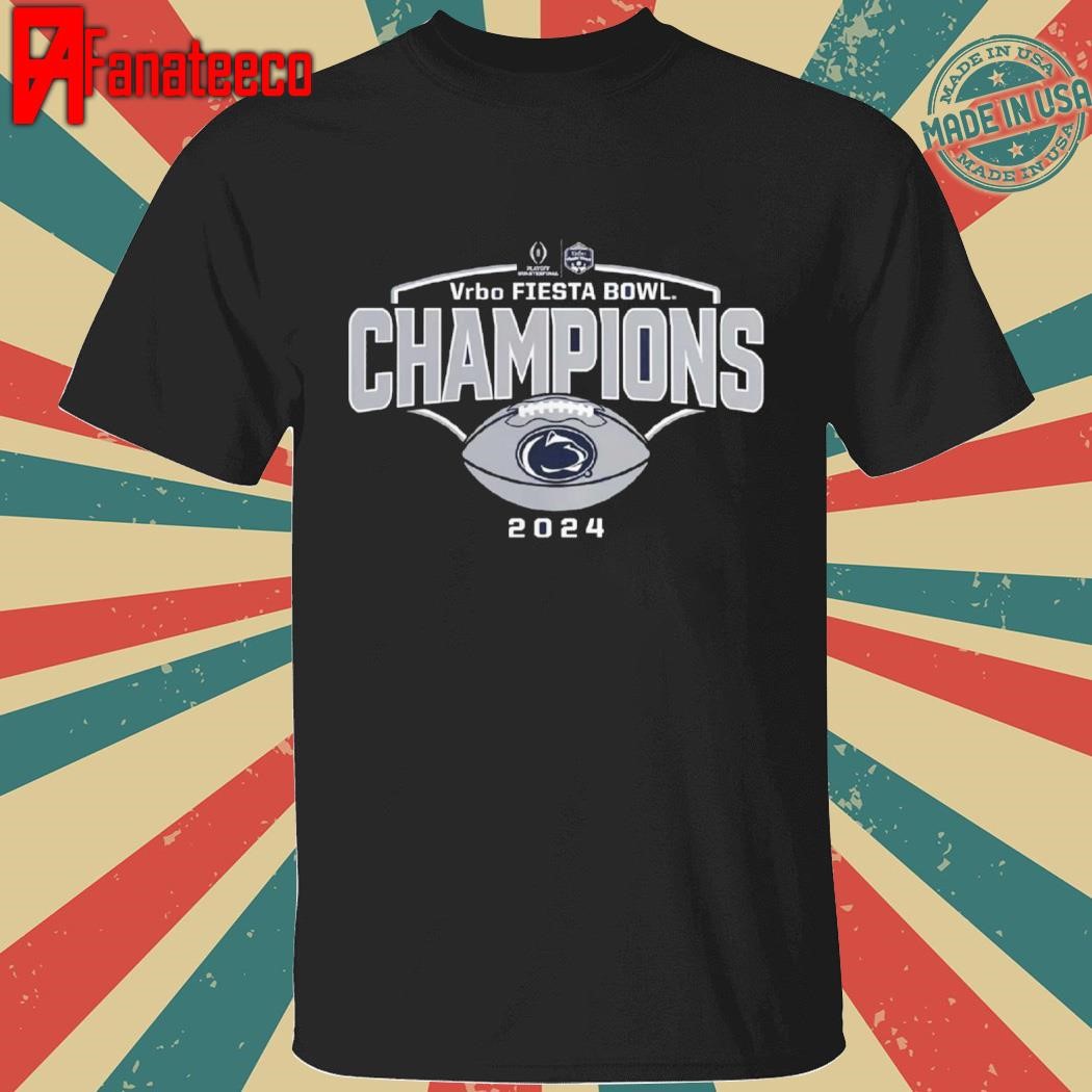 Penn State Nittany Lions College Football Playoff 2024 Fiesta Bowl Champions Victory Ahead T-shirt