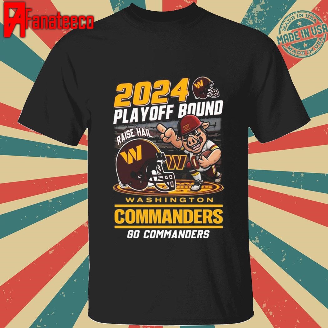 Washington Commanders 2024 Playoff Bound Go Commanders shirt